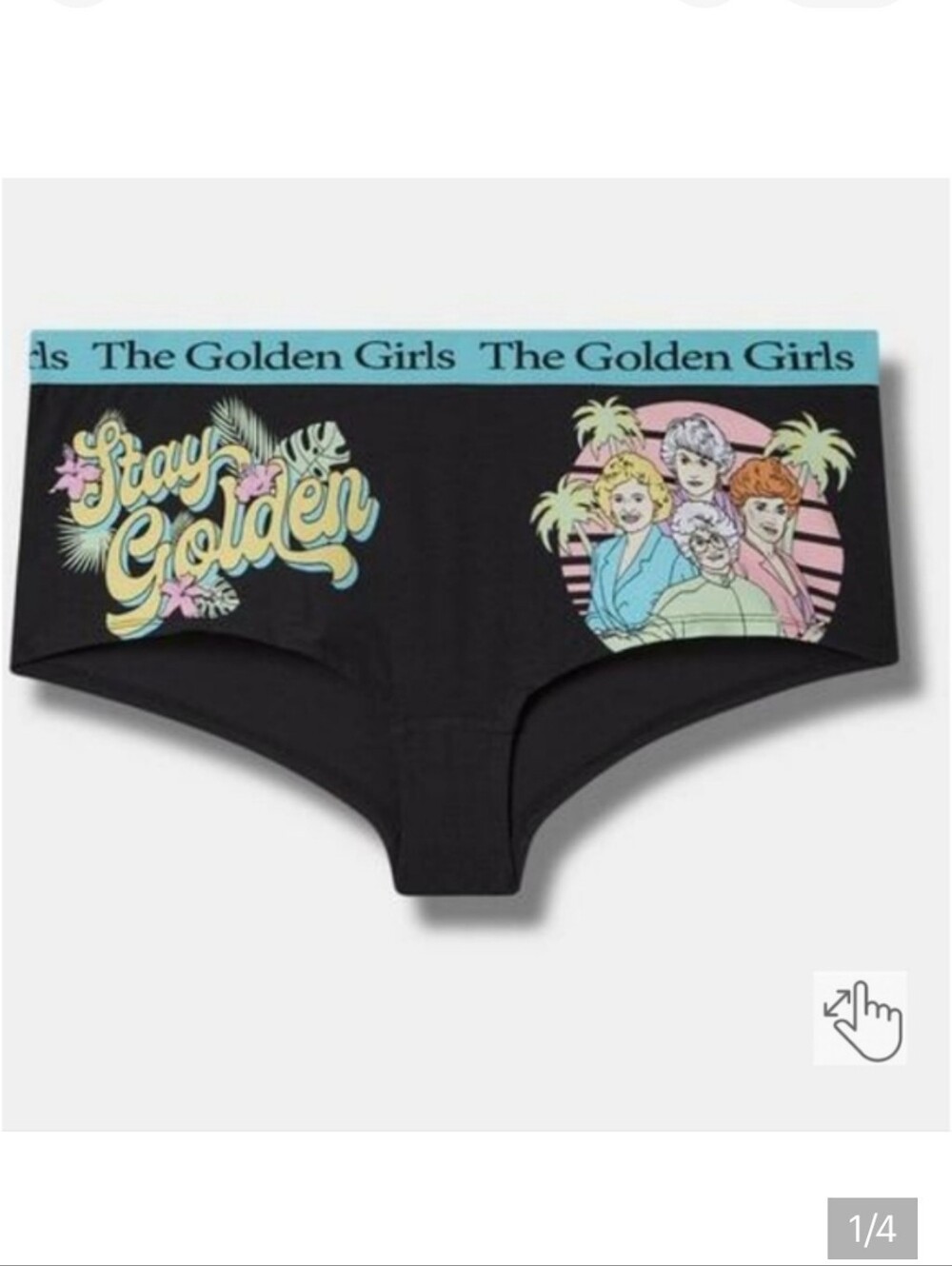 🆕️🌴GOLDEN GIRLS COTTON MID RISE BOYSHORT PANTIES🌴
